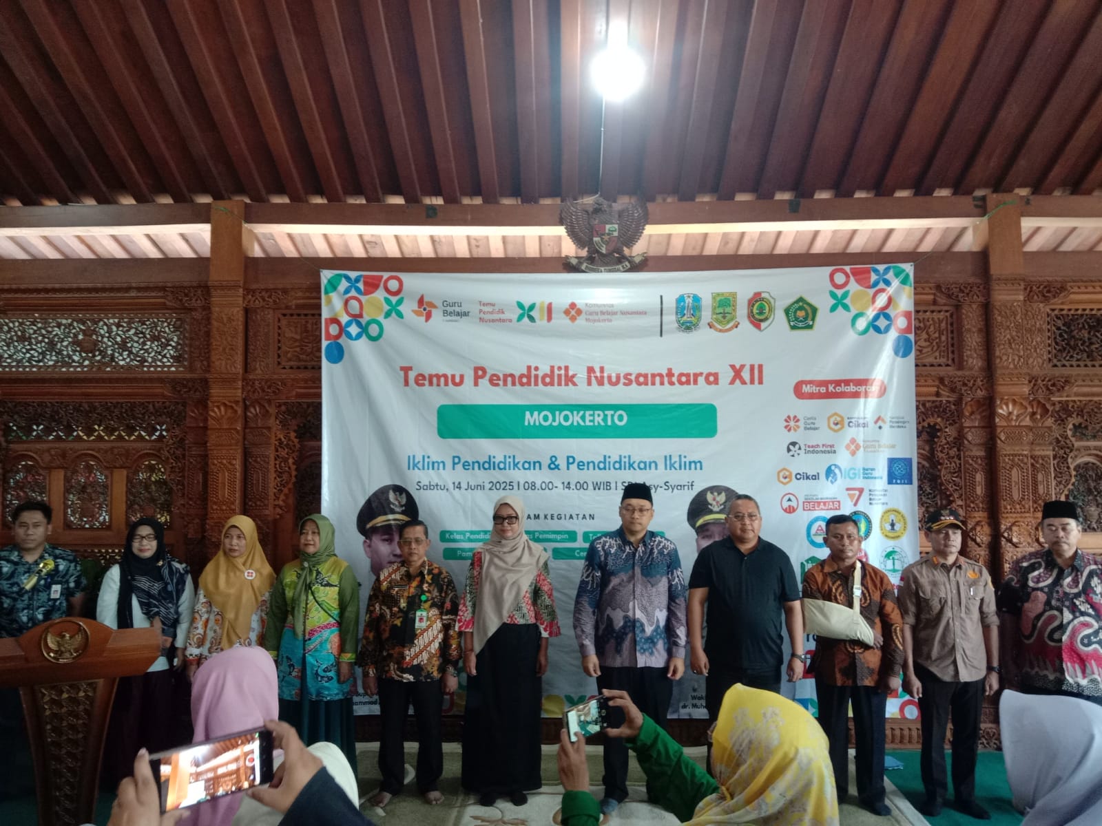 KEGIATAN TEMU PENDIDIK NUSANTARA ( TPN ) XII MOJOKERTO RAYA