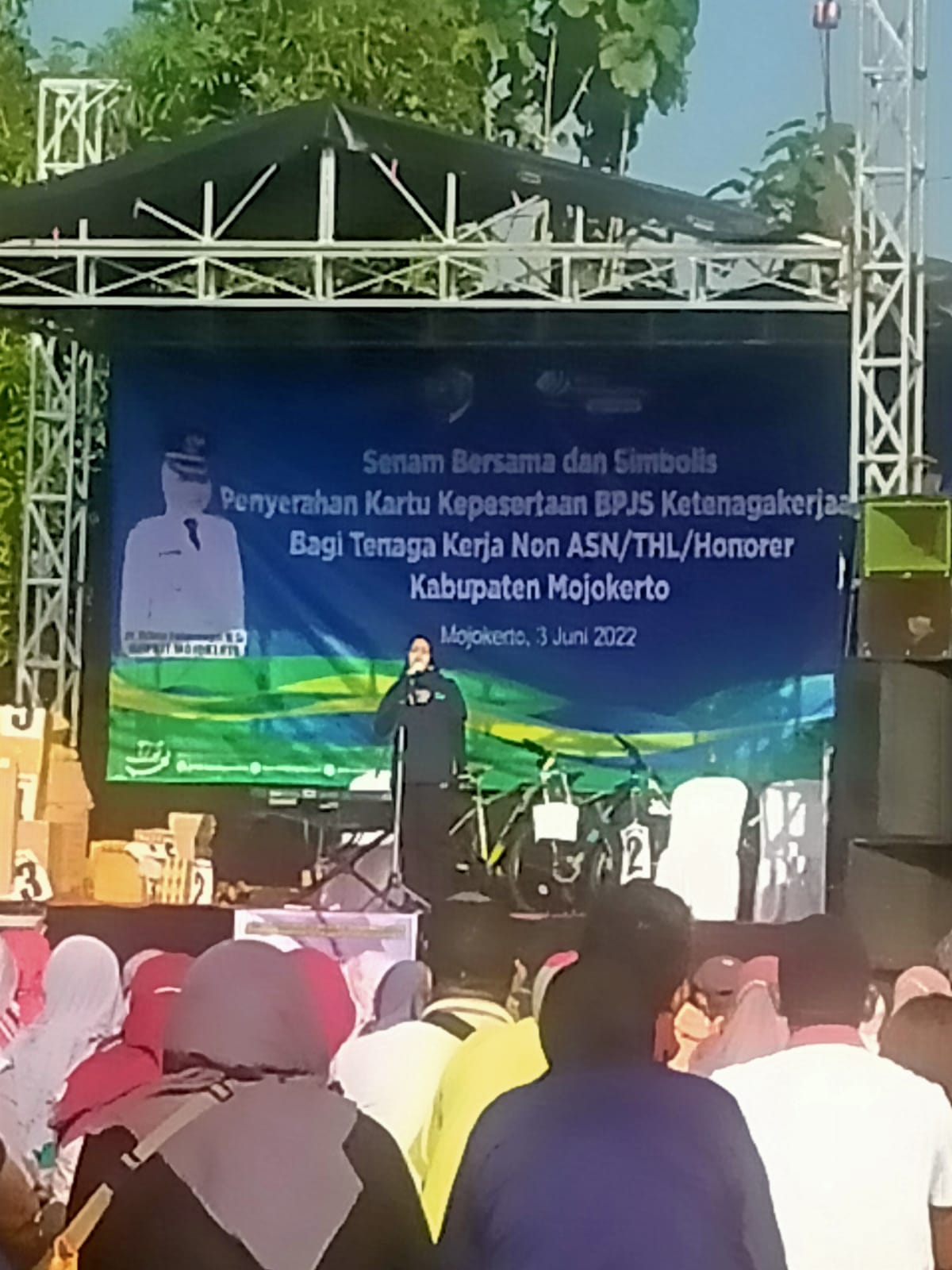 PERHATIAN IBU BUPATI MOJOKERTO BAGI TENAGA KERJA NON ASN/THL/HONORER KABUPATEN MOJOKERTO